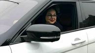 ماشین شخصی بهنوش ‌بختیاری + عکس