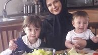 نوه های لعیا زنگنه + عکس