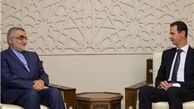 دیدار بروجردی با بشار اسد در دمشق