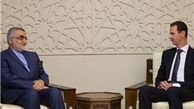 دیدار بروجردی با بشار اسد در دمشق