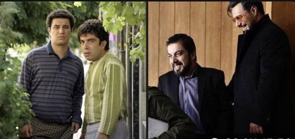 جواد عزتی و عباس جمشیدی فر در گذر زمان + عکس