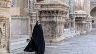 لیلا زارع چادری شد  + عکس