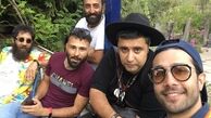 حسین مهری میان زنبور کارگرها+عکس