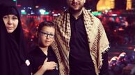 داور عصر جدید به همراه خانواده در کربلا+عکس