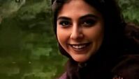 رعنا آزادی ور و پسرش در پشت صحنه جیران + عکس