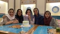 تولد لیندا کیانی در کنار دوستانش + عکس