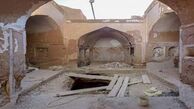 خانه تاریخی برگی بشرویه در دست مرمت است