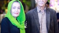عکس داریوش اسدزاده با همسرش