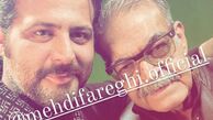 سلفی حمید لولایی با دوستش + عکس