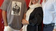 عابدزاده در کنار همسر و پسرش + عکس
