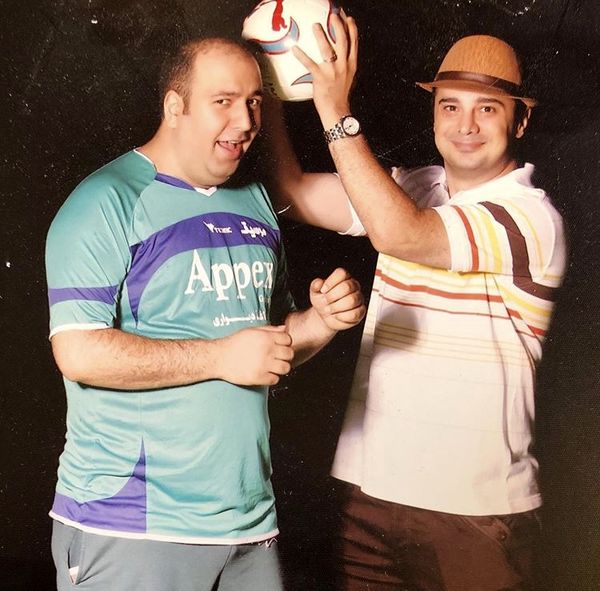 جوانی علی اوجی و سپند امیرسلیمانی + عکس