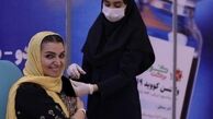 الهام پاوه نژاد هم داوطلب واکسن برکت شد + عکس