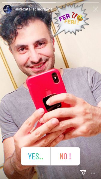 گوشی علیرضا طلیسچی چیست؟ + عکس