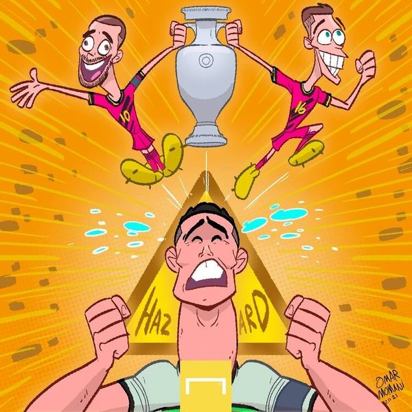 پایان تلخ رونالدو در جام ملت‌های اروپا!