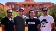 امیرحسین آرمان در هتل کویری+عکس