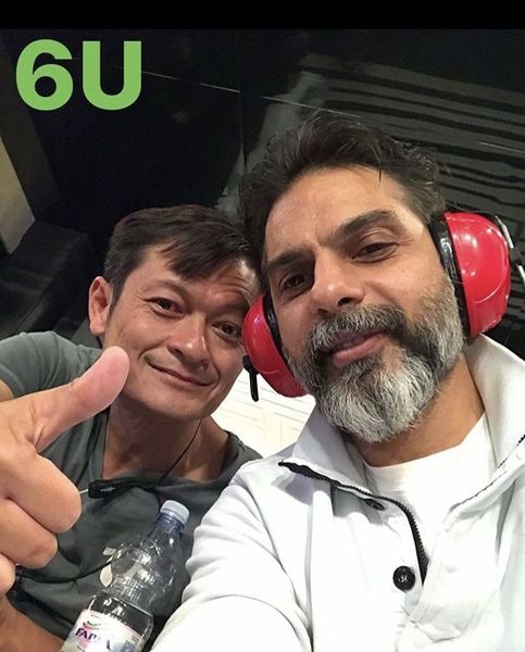 پیمان‌ معادی و دوست ژاپنی اش + عکس