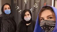 سلفی شهره سلطانی با دوستانش + عکس