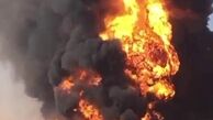 آتش سوزی در گمرک اسلام قلعه+ عکس