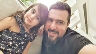 سلفی جدید پدر دختری محسن کیایی + عکس