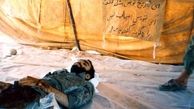 جمله ای تکان دهنده بر سر مزار یک شهید/عکس