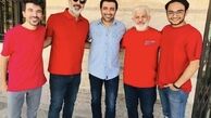 امین زندگانی و دوستان پرسپولیسی اش + عکی