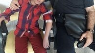 حمید فرخ نژاد و دوست گلش+عکس