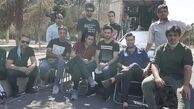 مجید واشقانی و دوستانش در پشت صحنه + عکس