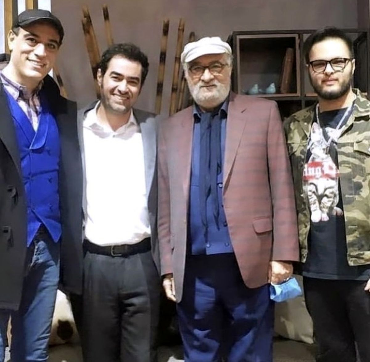 شهاب حسینی و داریوش ارجمند در کنار پسرانشان + عکس