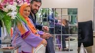 تیپ شاد تابستانی بهاره رهنما و همسرش+عکس