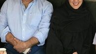ایرج نوذری و خواهرش+عکس